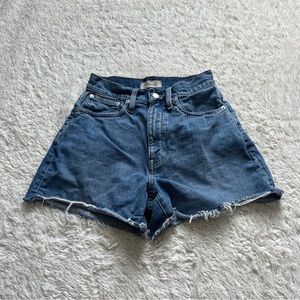 Madewell Jean Mom Shorts